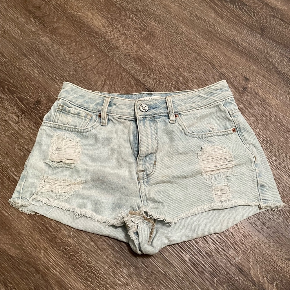 Pacsun Festival High Rise Denim Short